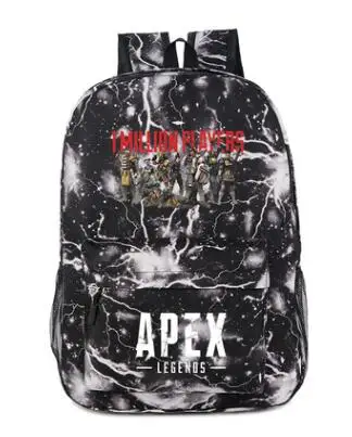 2019 Новый APEX Legends фосфоресирующий рюкзак большой емкости модная мужская сумка для