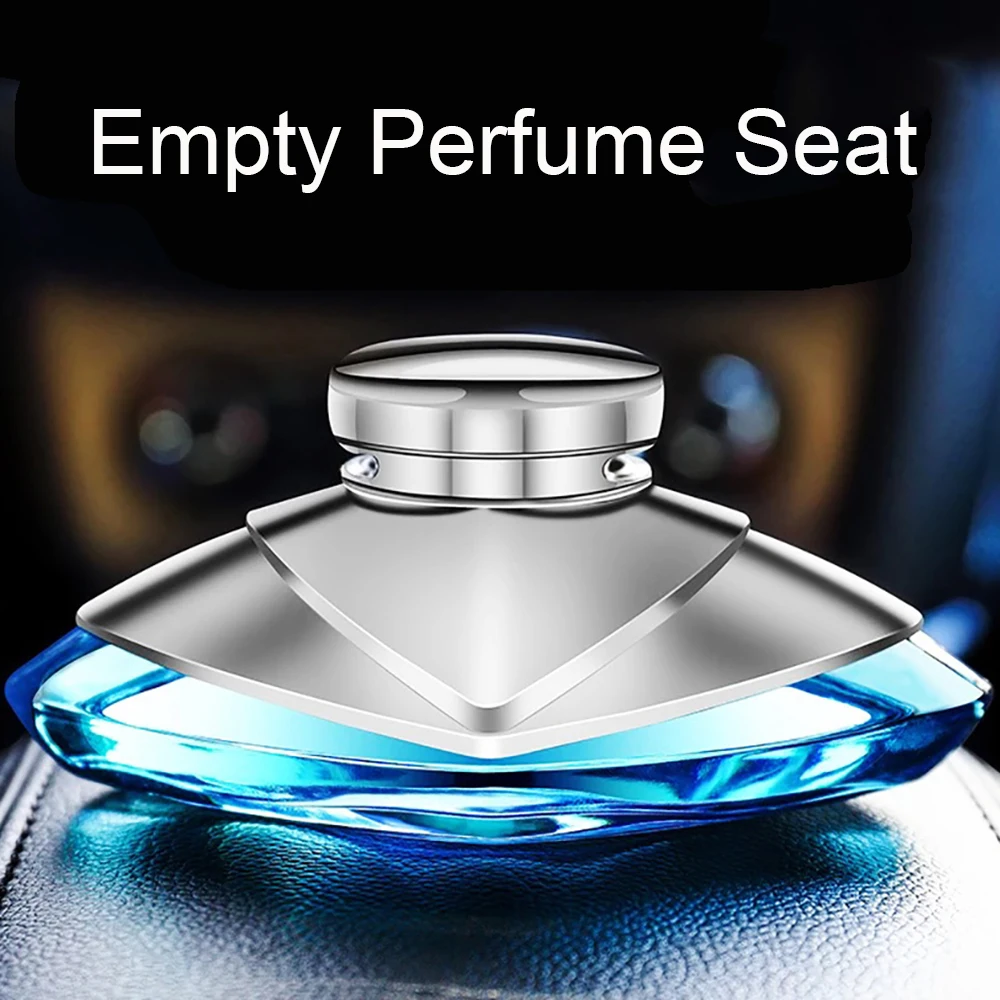 Украшение для автомобиля ABS + Стеклянная декоративная пустая бутылка духов