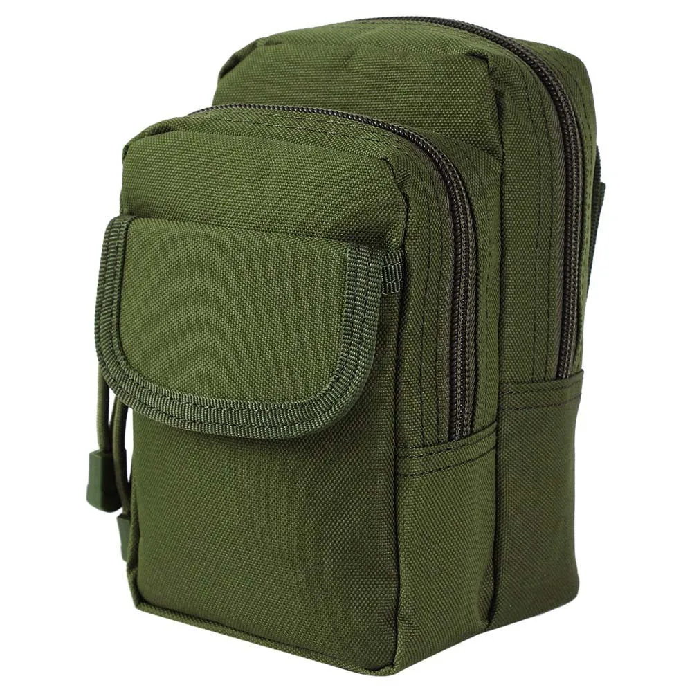 Green Тактический Чехол Molle охотничьи сумки поясная сумка Военная поясная сумка наружные сумки чехол для телефона Карманный страйкбол спортивный Чехол - Цвет: Green