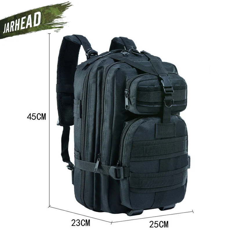 Military Tactical Backpack Oxford 12 Colors 3P Rucksack Outdoor Sports Bag Hunting Camping Climbing Fishing | Спорт и развлечения