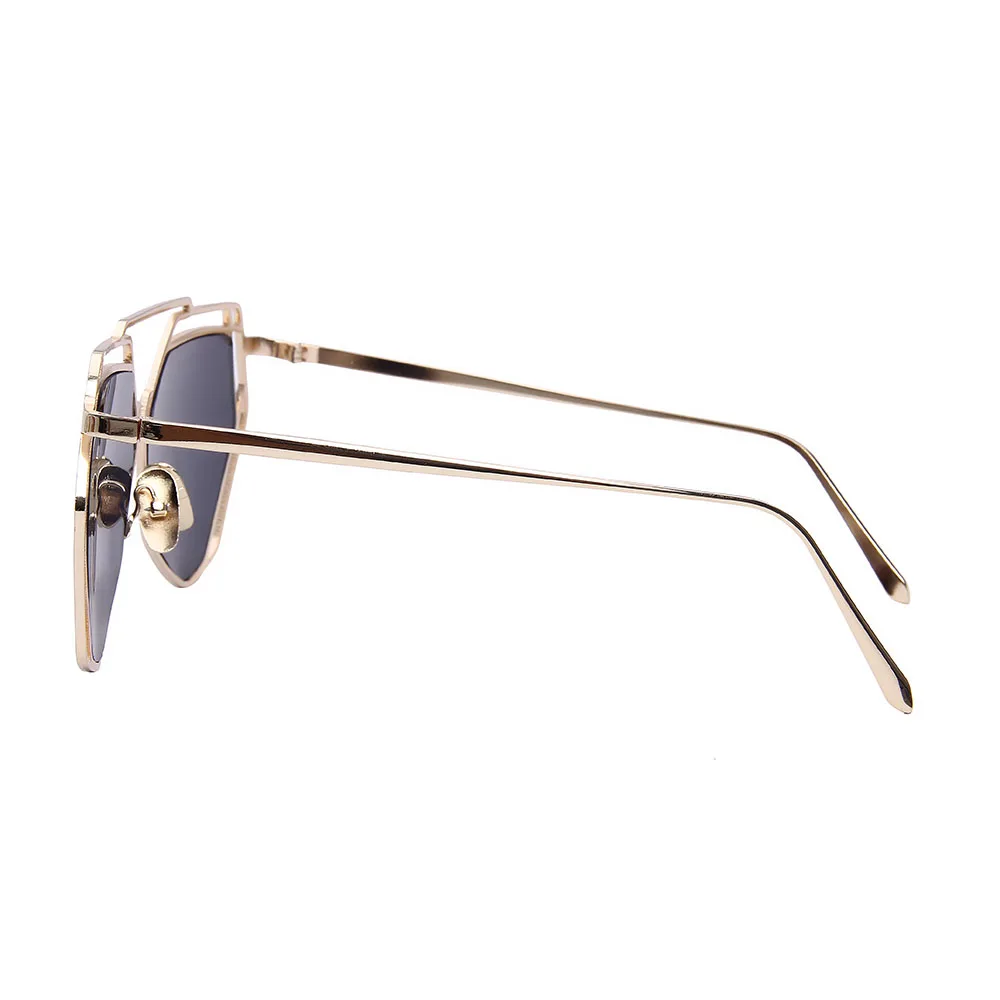 Женские многоугольные очки из металлического сплава с защитой UV400|fashion eyewear|eyewear