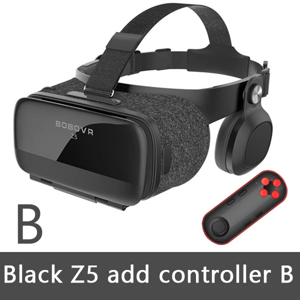 bobovr Z5/bobo vr Z5 очки виртуальной реальности 120 FOV 3D очки google картон с гарнитурой стерео коробка для смартфонов - Цвет: Z5-051