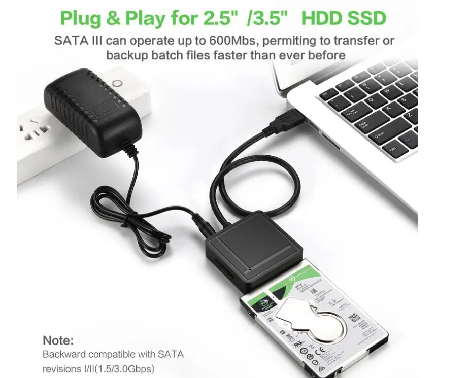 Адаптер USB3.1 для SATA TF/SD Card Reader USB 3 1 концентратор 2 порта конвертер 5 в многопортовый