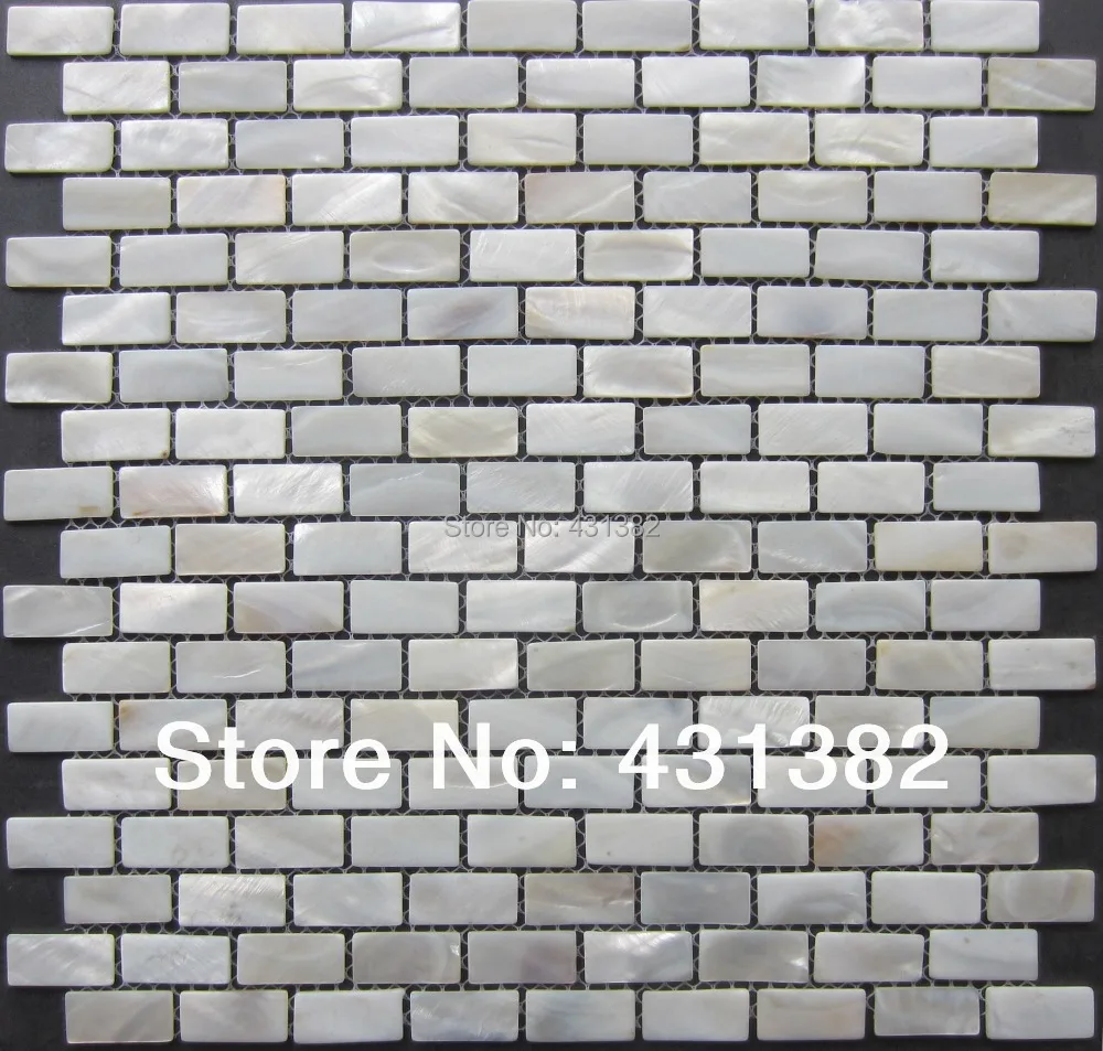 

Мозаичная плитка HYRX shell; Белая кирпичная плитка; 15*30*2 натурального цвета; Декоративный материал прямой продажи с фабрики; Плитка для кухонно...