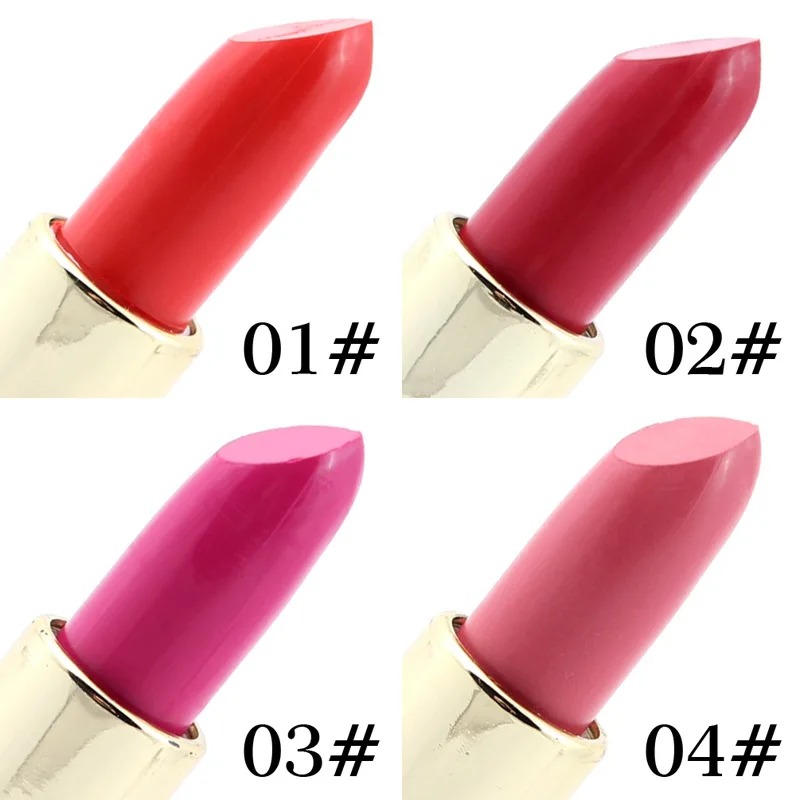 MISS ROSE 24 шт. твердая матовая набор из помад 9 Цвета в звездочку красное бархатное