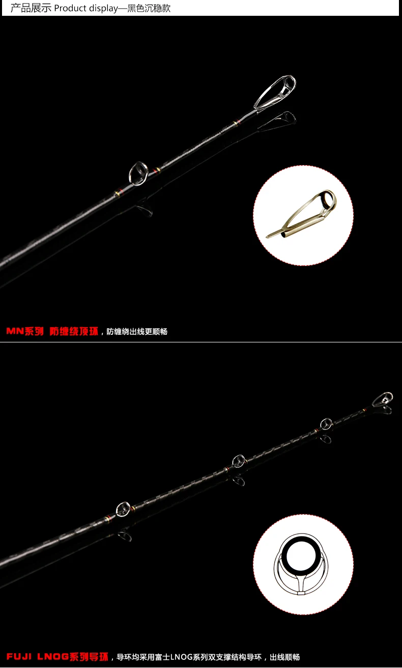 Tsurinoya 762HC 2,28 м Snakehead стержень baitcasing стержень H мощность Фудзи направляющее кольцо FUJI катушка сиденье 8-30 г PE 2-5 удочка