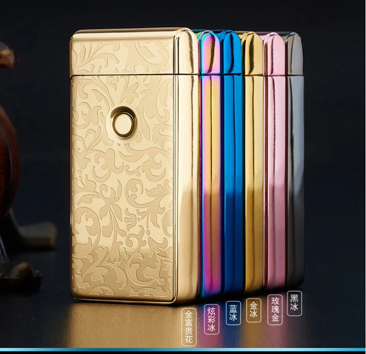 Двойной огонь Arc Пульс электронный Авто прикуриватели электрической дуги USB