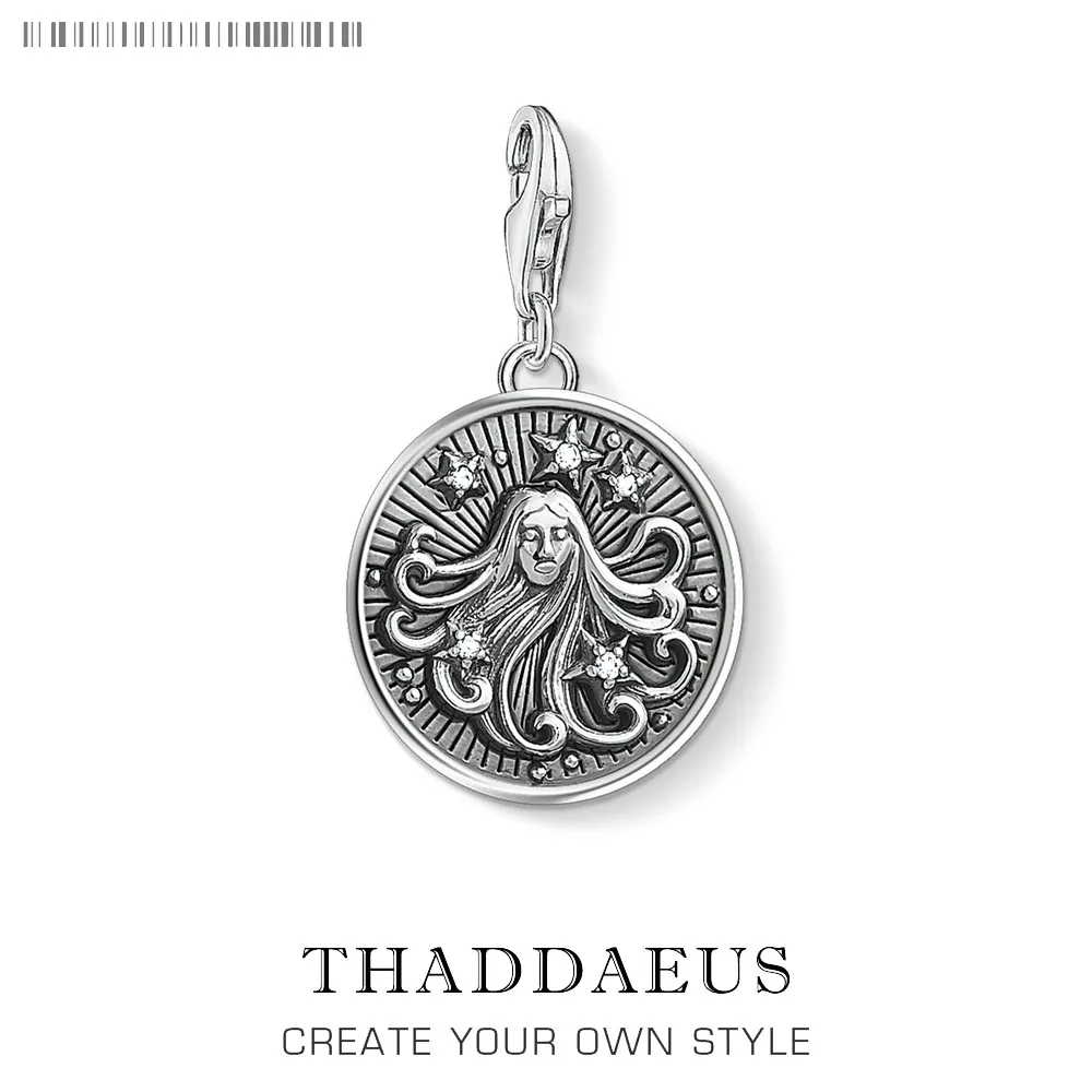 Подвеска в виде знака зодиака дева европейская коллекция 2019 новинка