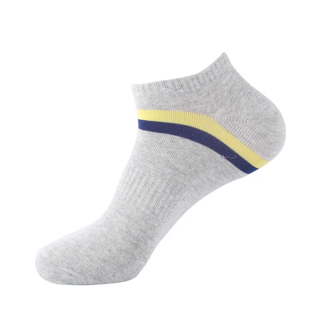 

5 pairs Plus Size Cotton Men Slipper Socks No Show Boat Sox Low Cut Ankle Summer Invisible Big Size EU 43-46