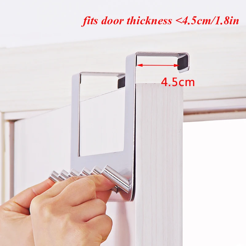 Сверхпрочная Вешалка органайзер из нержавеющей стали на 6 крючков|hook organizer|hook door