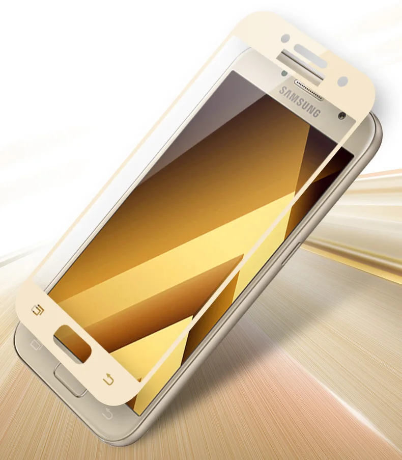 Полная защитная пленка для Samsung A3 A5 A7 A8 A9 2016 закаленное стекло Защита экрана C5 C7 C8 C9