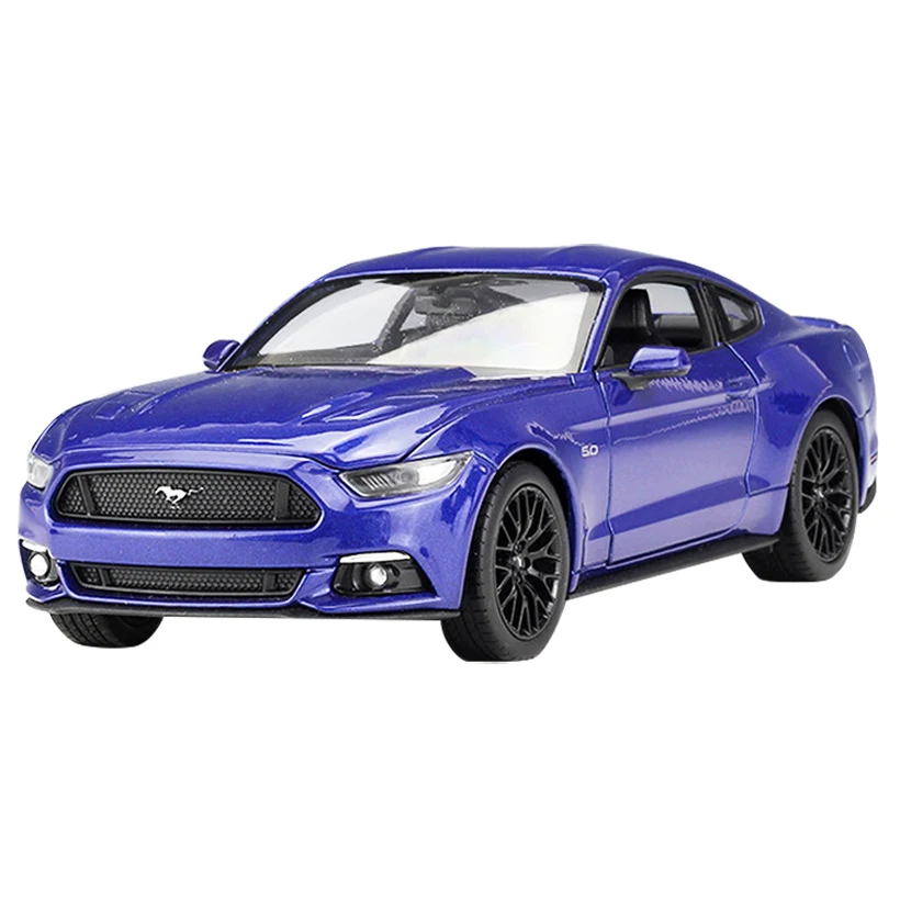 W 1:24 Ford Mustang GT игрушечный автомобиль сплав автомобильная модель моделирование
