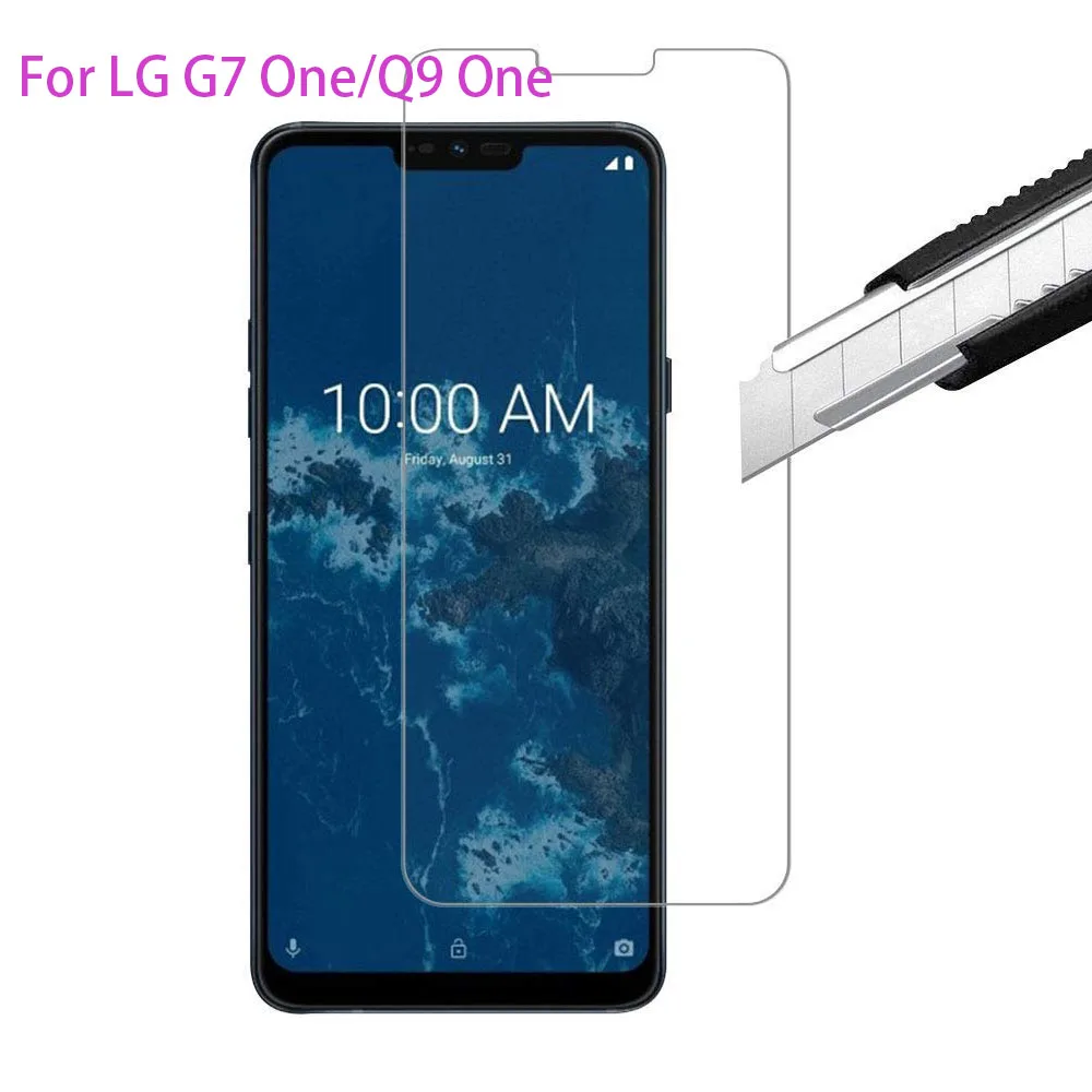 2 шт. защитная пленка из закаленного стекла Naxtop 2.5D для LG Q7/Q Stylo 4/Q Stylus/G7 ThinQ/G7 One/Q9 One/G7