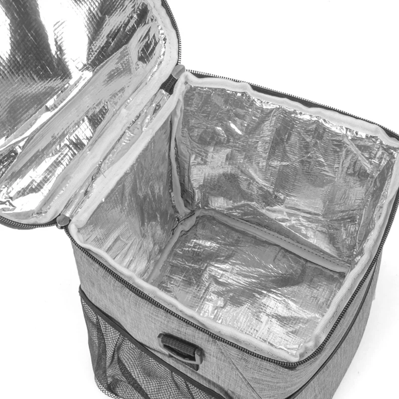 

Oxford Thermal Lunch Bag Women Men Portable Insulated Cooler Bento Box Travel Picnic Case Food Drink Fruit Container Accessories