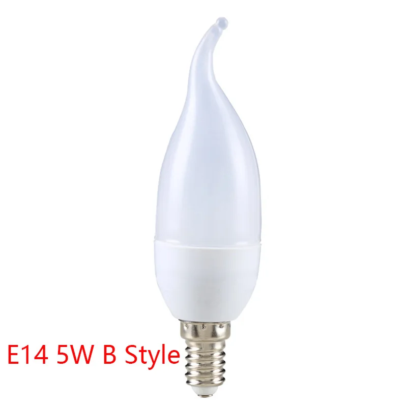 10X5 W 7W Led Свеча светильник лампочка E14 лампы энергосберегающие велаш Bombilla Decorativas
