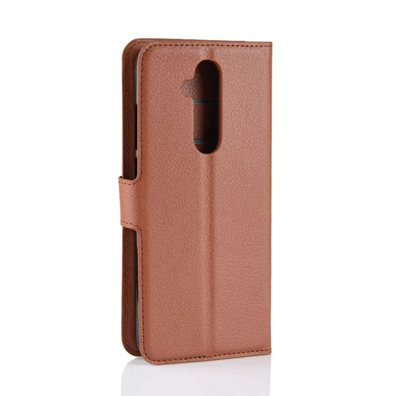 

For Nokia 3.1 Plus Wallet Case Flip Leather Cover for Nokia 3.1 Plus Mobile Phone Case Stand TPU with Card Holder