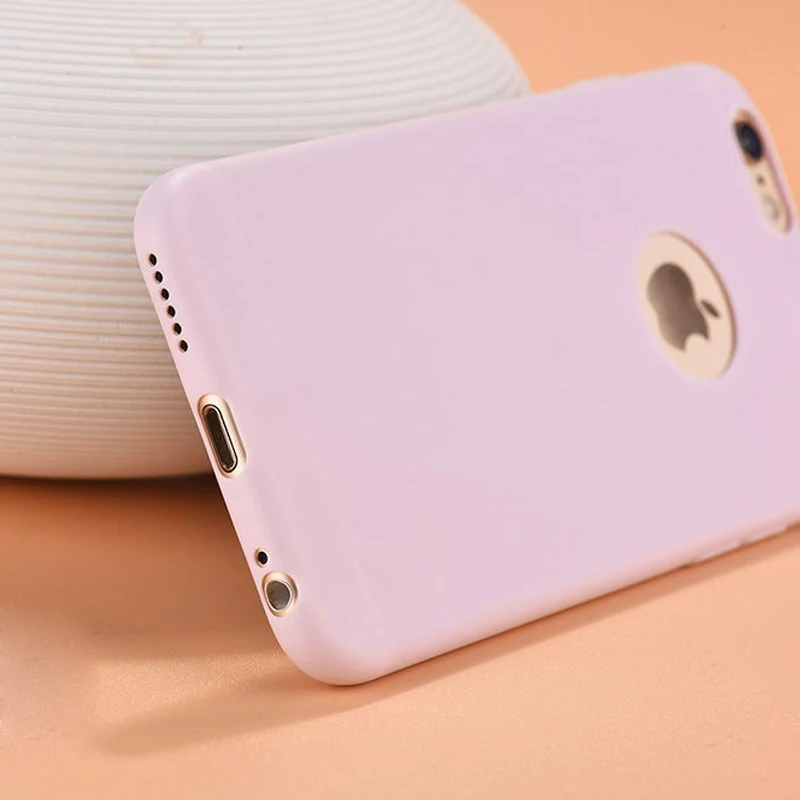 Мягкий ТПУ чехол для iphone 6 S 7 plus матовый Силиконовый Тонкий s Plus Coque Fundas plus|for iphone|for