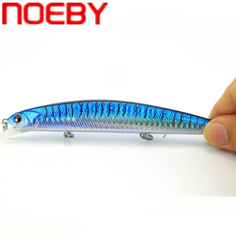 NOEBY Minnow Fihsing приманка 130 мм/19 г плавающая 0 1 8 м VMC крюк Isca искусственная Pesca Leurre Dur Peche