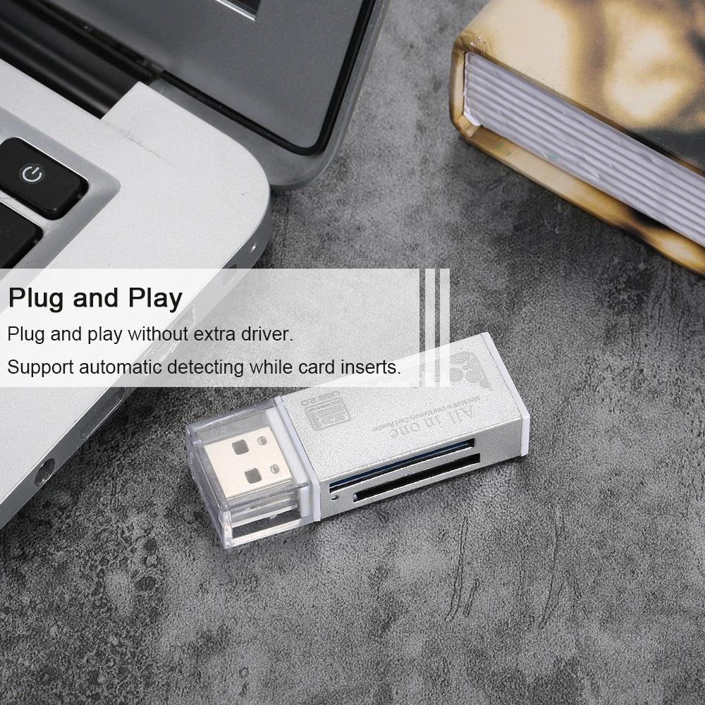 Устройство для чтения карт SD/TF/MS micro(M2) USB 2 0|Картридеры| |