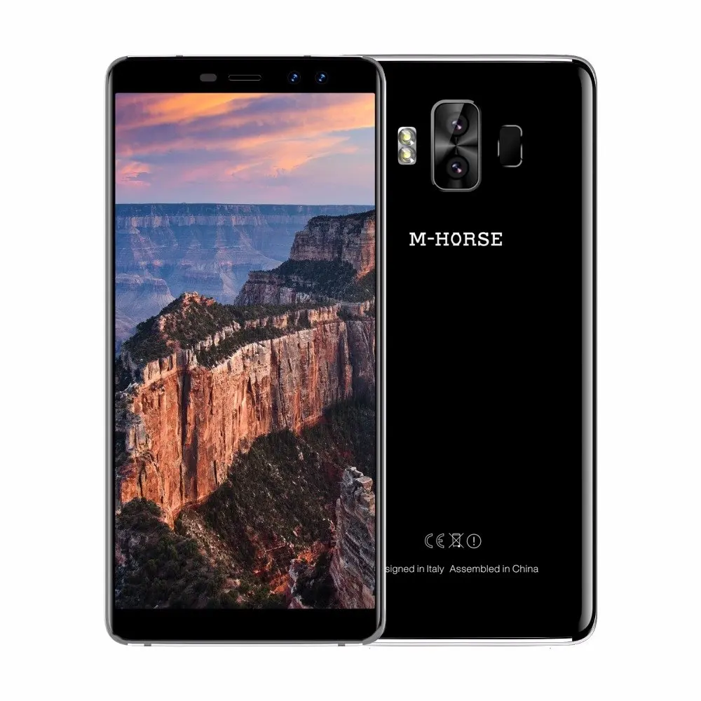 Смартфон M-Horse Pure 1, 5,7 дюймов, экран 1440*720 пикселей, четырехъядерный процессор MTK6737, 4380 мАч, сканер отпечатков пальцев, Android 7,0, сотовый телефон