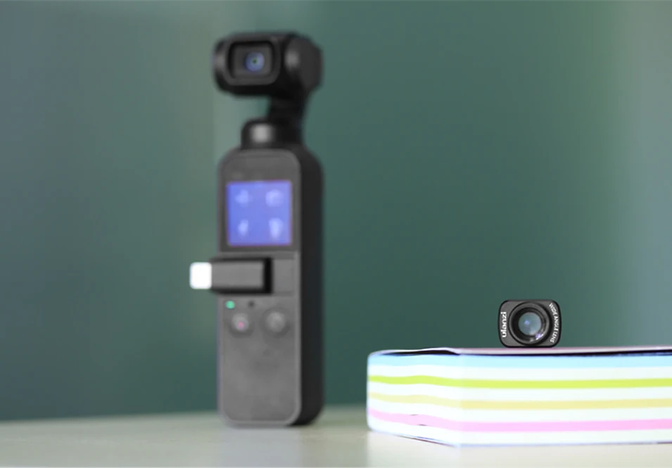 Ulanzi OP-5 0.65X Широкоугольный объектив макро объектив для Dji Osmo Карманный карданный Аксессуар Магнитный HD объектив камеры для Osmo Карманный