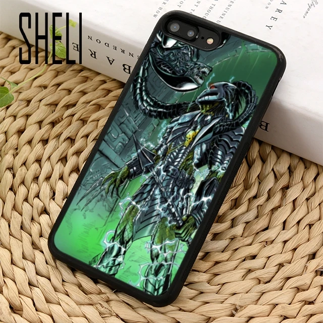 Чехол для телефона SHELI Alien Vs Predator чехол iPhone 5 6 6s 7 8 plus 11 pro X XR XS max Samsung S6 S7 edge S8 S9 S10 |