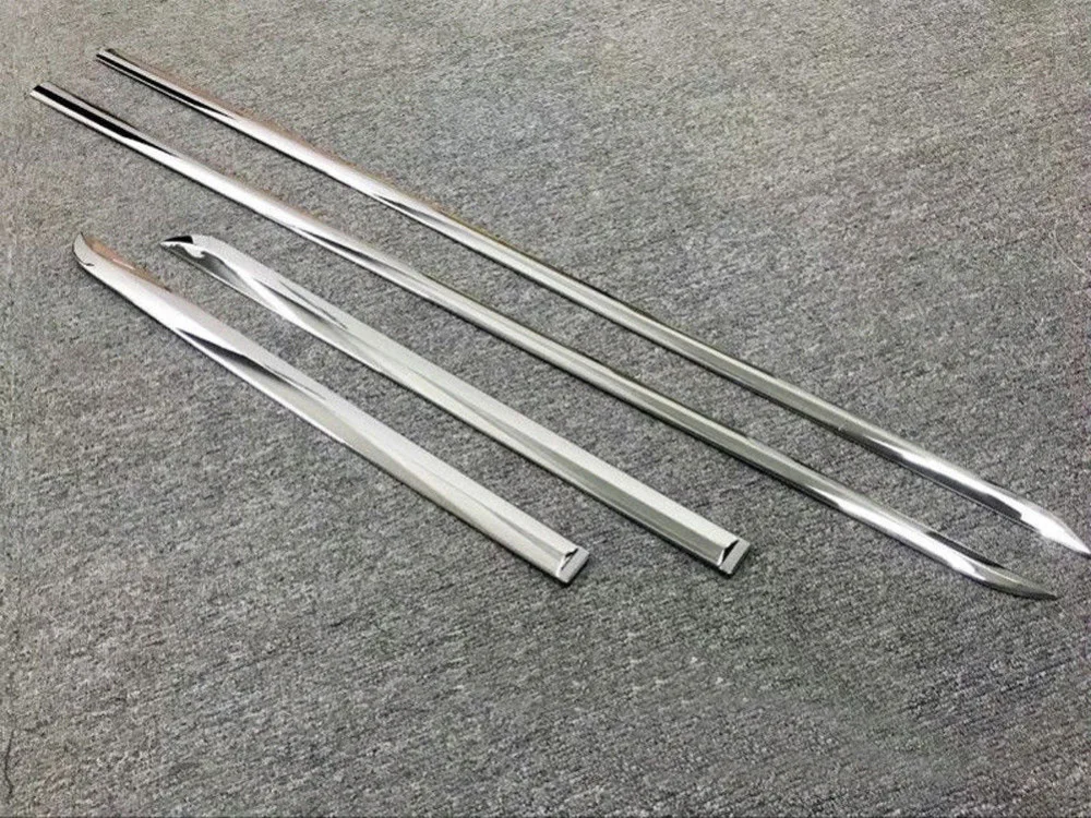 4 шт. Chrome ABS Кузова Боковая дверь формовочная линия крышка Trim Garnish fit Toyota Camry