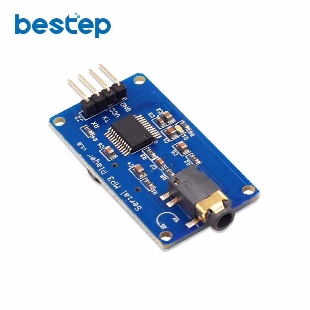 YX5300 UART TTL серийный модуль управления MP3 плеером Поддержка MP3/WAV Micro SD/SDHC карты для