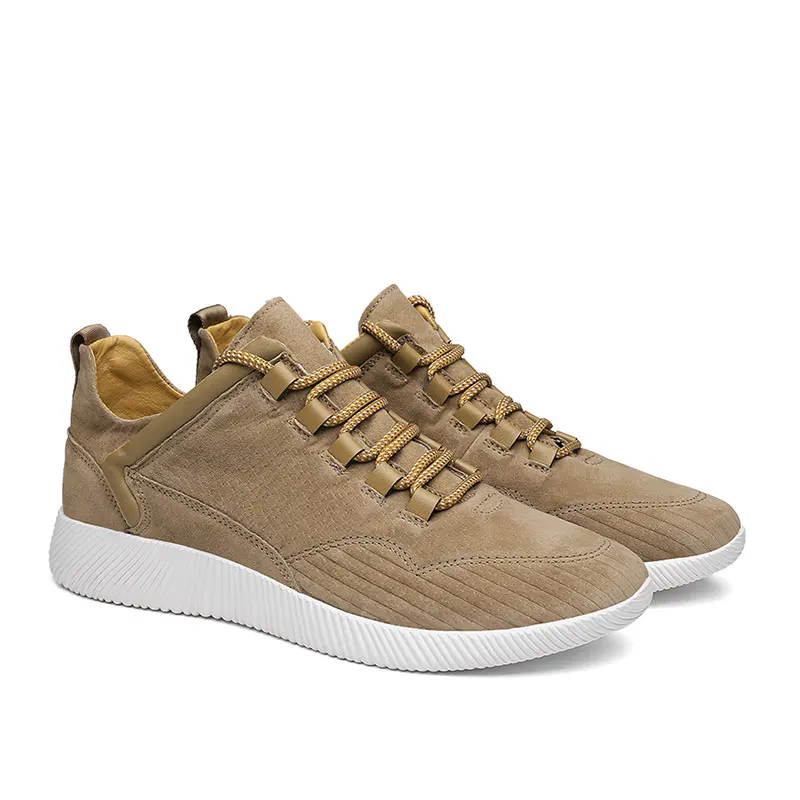 AYHKE Casual Men ShoesSpring Summer Male Footwear Black Brown Gray | Обувь