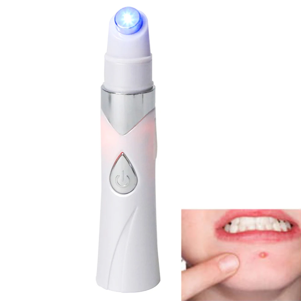 Электронный уход за кожей кисточка для чистки пор дома перезаряжаемые синий свет