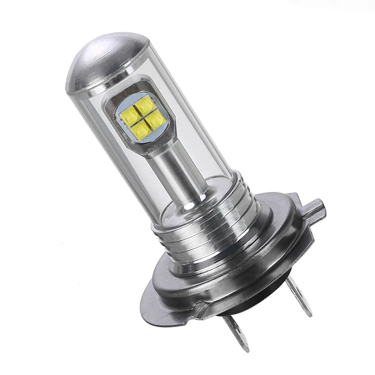 2 шт./компл. 12V 24V H7 головной светильник 80W 3000LM светодиодный Противотуманные фары дневные фары дальнего света лампы 6000K белый 360 градусов светильник подвижной световой луч