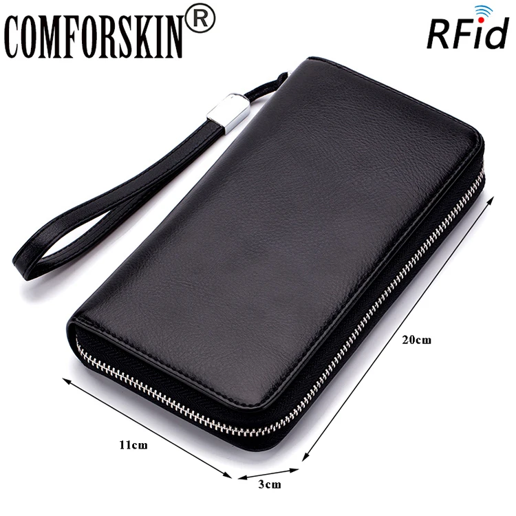 COMFORSKIN, хит, бренд, многофункциональный, RFID, Женский органайзер, кошелек, европейский и американский, большая емкость, кошельки для карт, Billetera Mujer