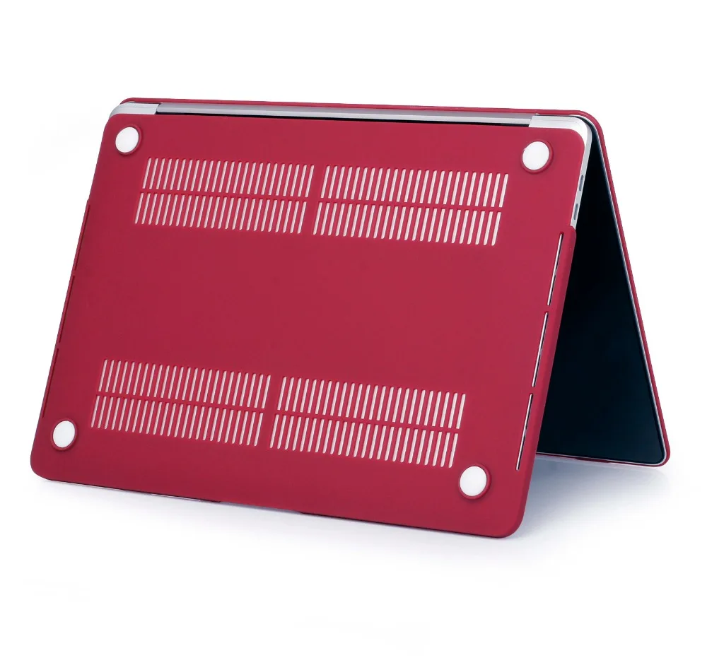 Zaiwj кейс для ноутбука, лэптопа для MacBook Air 13 11 Pro retina 12 13 15 Новые Pro 13 15 дюймов с сенсорной панелью+ Пылезащитная Резина