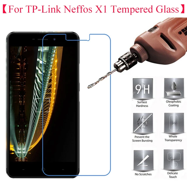 Tempered Glass For TP-Link Neffos X1 Screen Protector Transparent Protective film Phone &gt&lt | Мобильные телефоны и