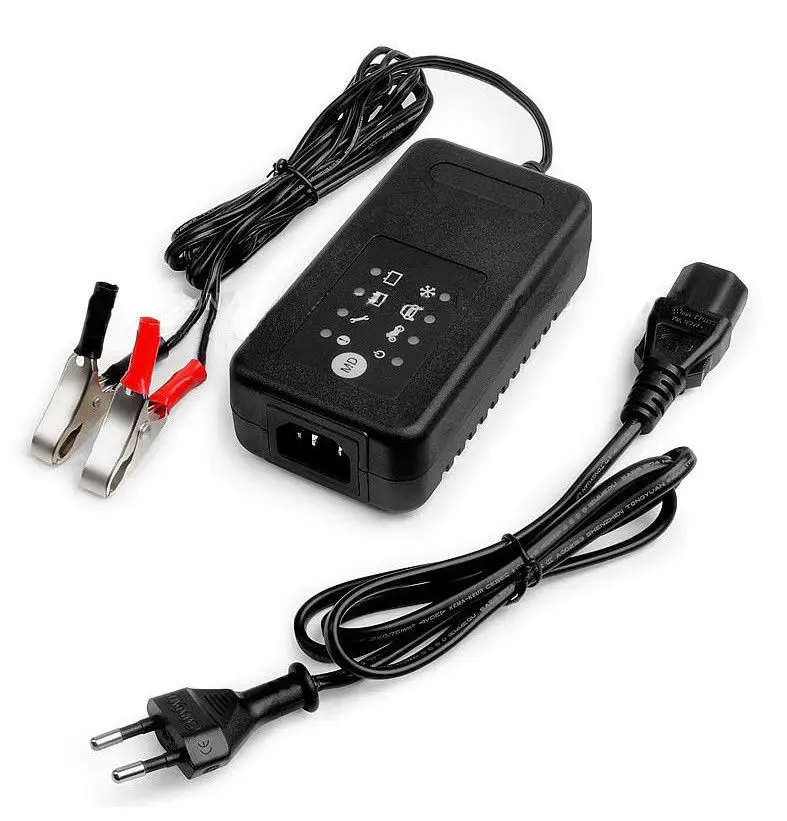 12 В Автомобильное зарядное устройство свинцово Кислотное для SLA AGM GEL VRLA Battery Mode 4