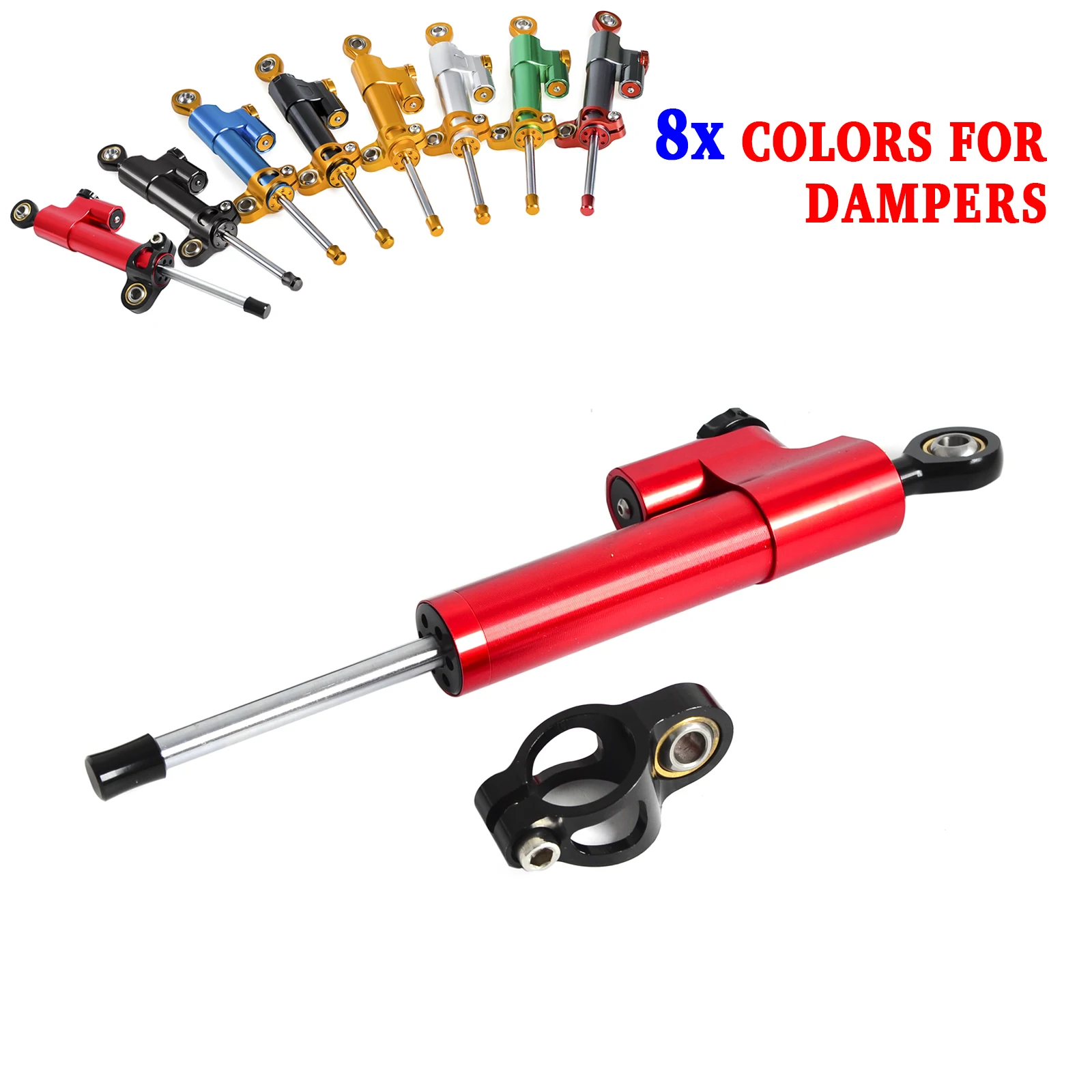 

1pcs Steering Damper Stabilizer for Yamaha Duacti 848 Honda CB650F CB1000R CBR1000RR XJR1300 YZF R1 R25 R3 MT-09 FZ-09 FZ1 Fazer
