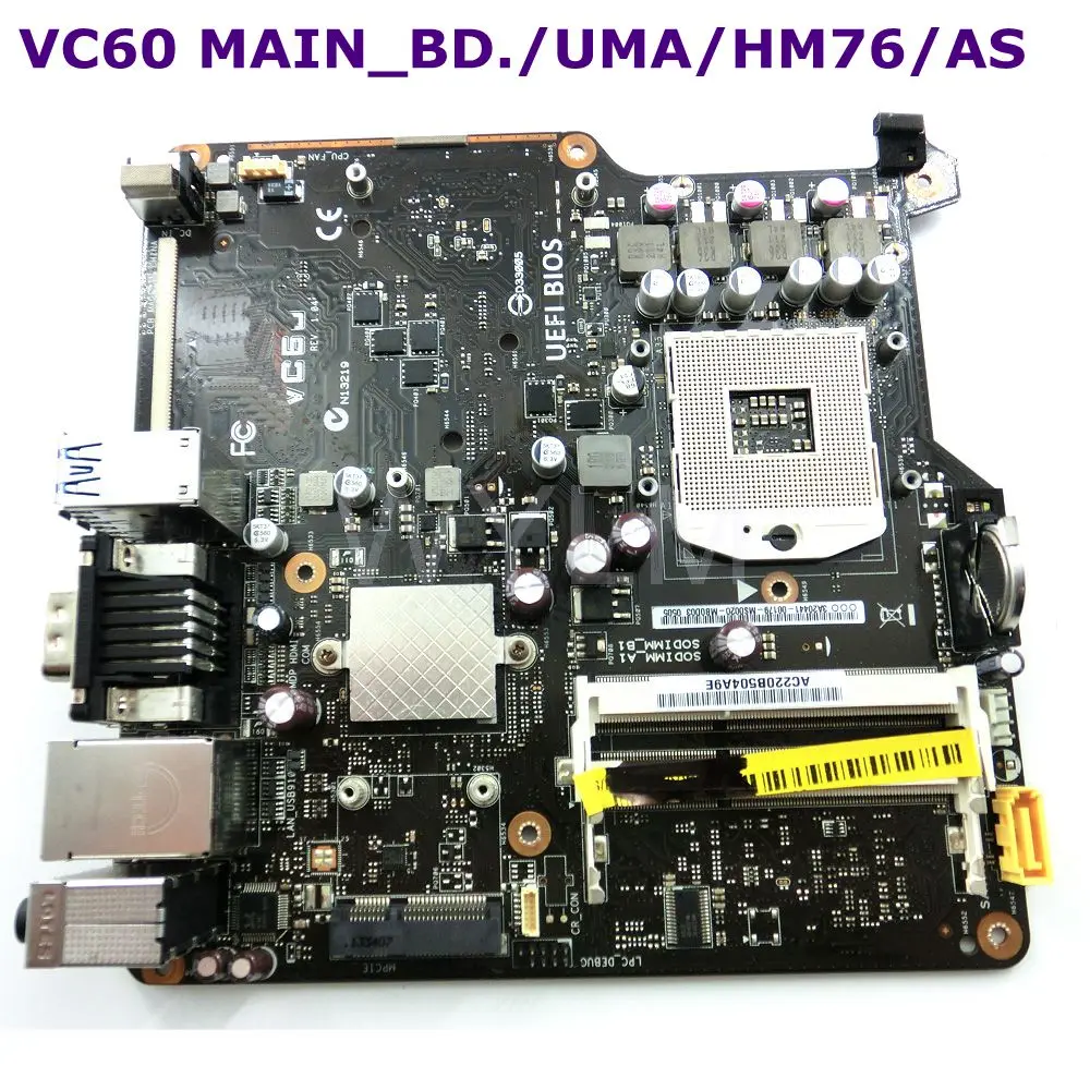 Материнская плата VC60 универсальная REV 1 04 для ASUS десктопная материнская все в