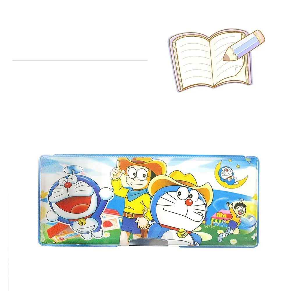 VC0400005 Cartoon pattern creative practical pencil case multi-function double-sided children two sharpener | Канцтовары для офиса