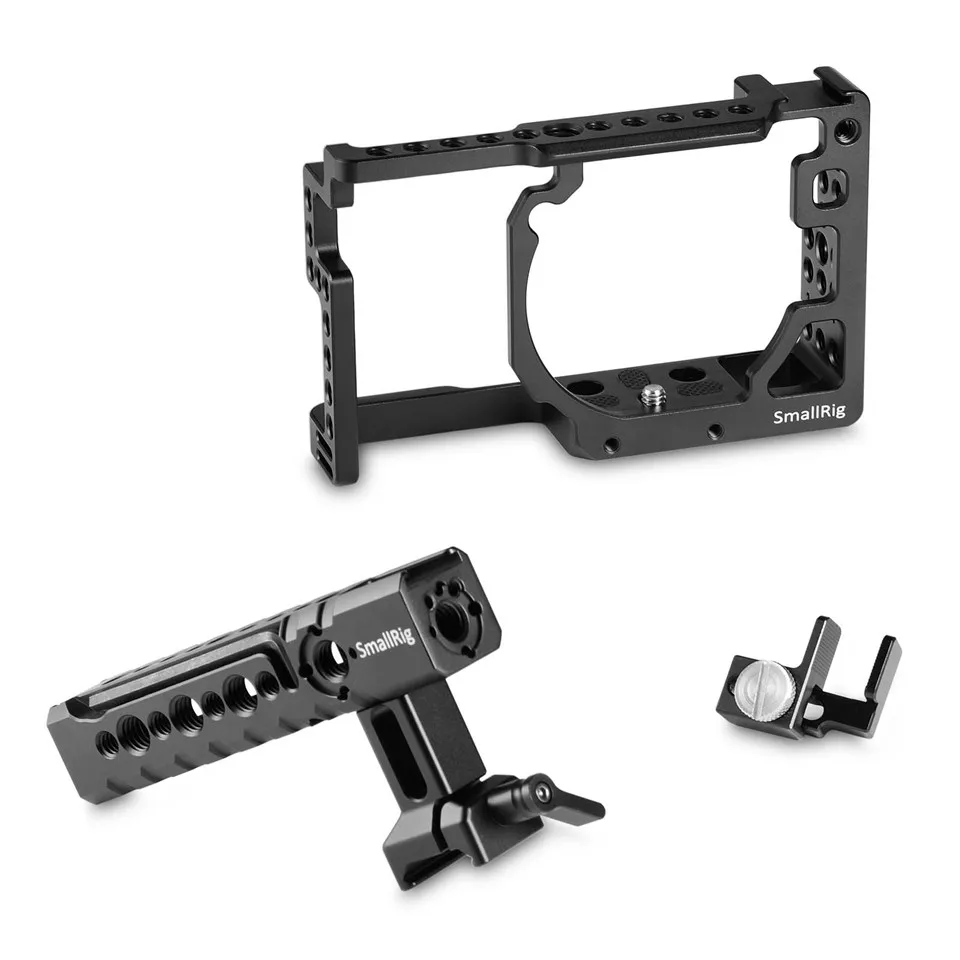 SmallRig для Panasonic Lumix DMC-GX85/GX80/GX7 Mark II Cage Kit с НАТО ручка кабель HDMI зажим-2009 | Держатели