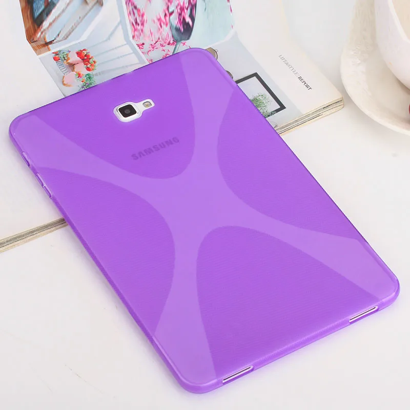 Чехол для samsung Galaxy Tab A 10,1 T580 T585, GARUNK X-Line, мягкий силиконовый полупрозрачный гелевый Чехол из ТПУ для SM-T580