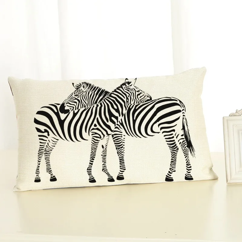 Высококачественный креативный Чехол на подушку из хлопка и льна для стула с