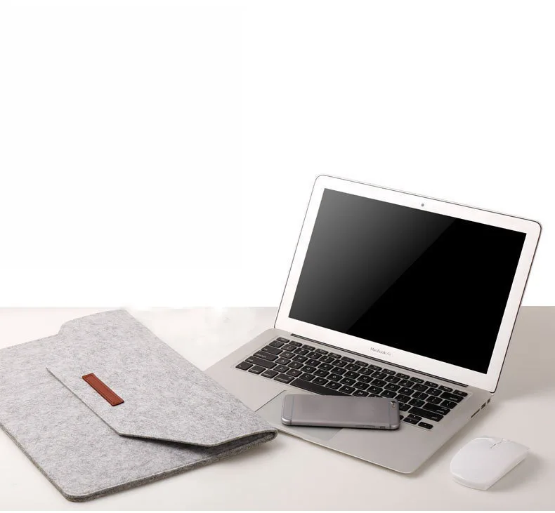 Для MacBook Air Pro Сумка для ноутбука Шерстяной Чехол-конверт Новинка | Багаж и сумки