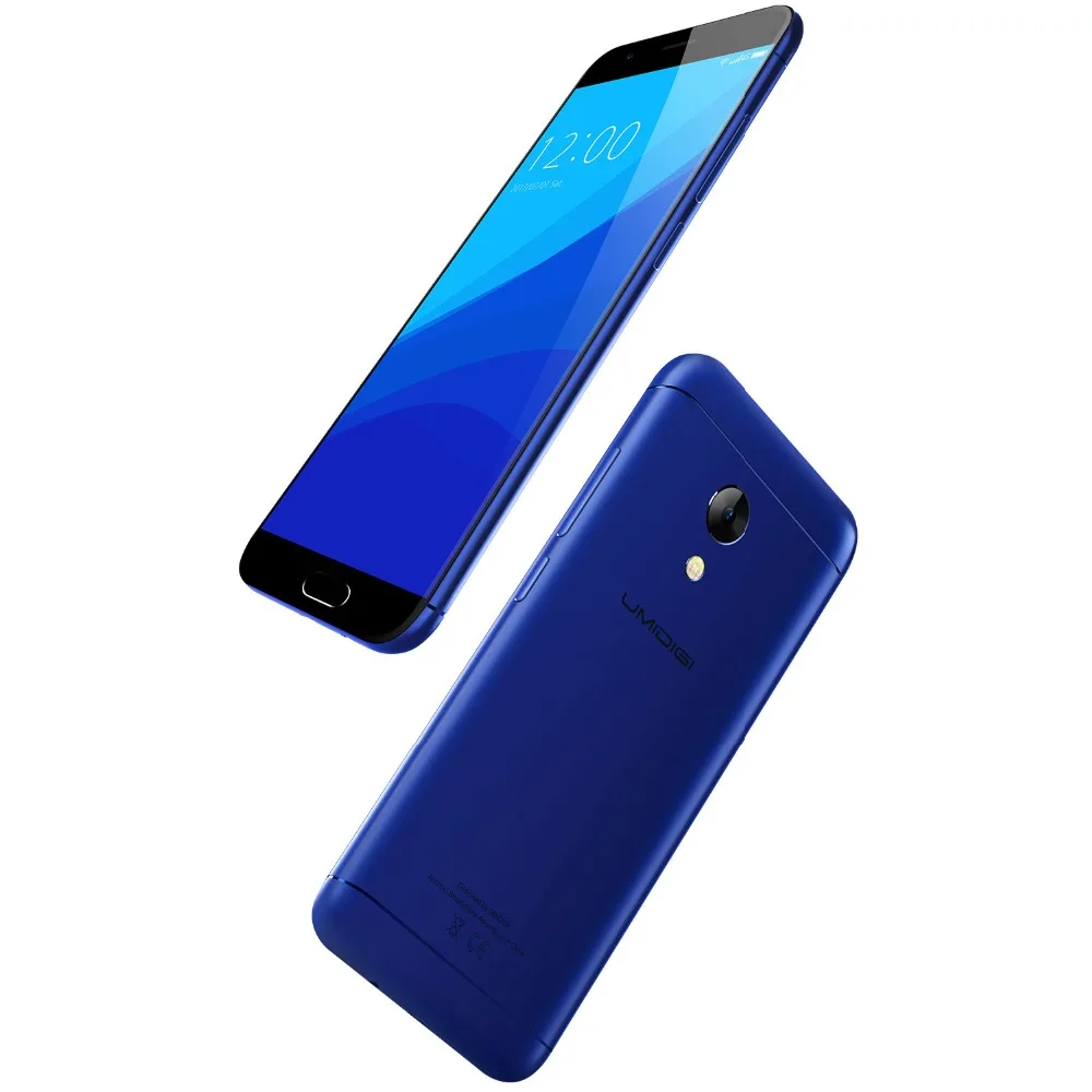 Original UMIDIGI C2 Brand Smartphone MTK6750T Octa-core Multi Touch Cell Phone 5.0" 64GB ROM Global Firmware | Мобильные