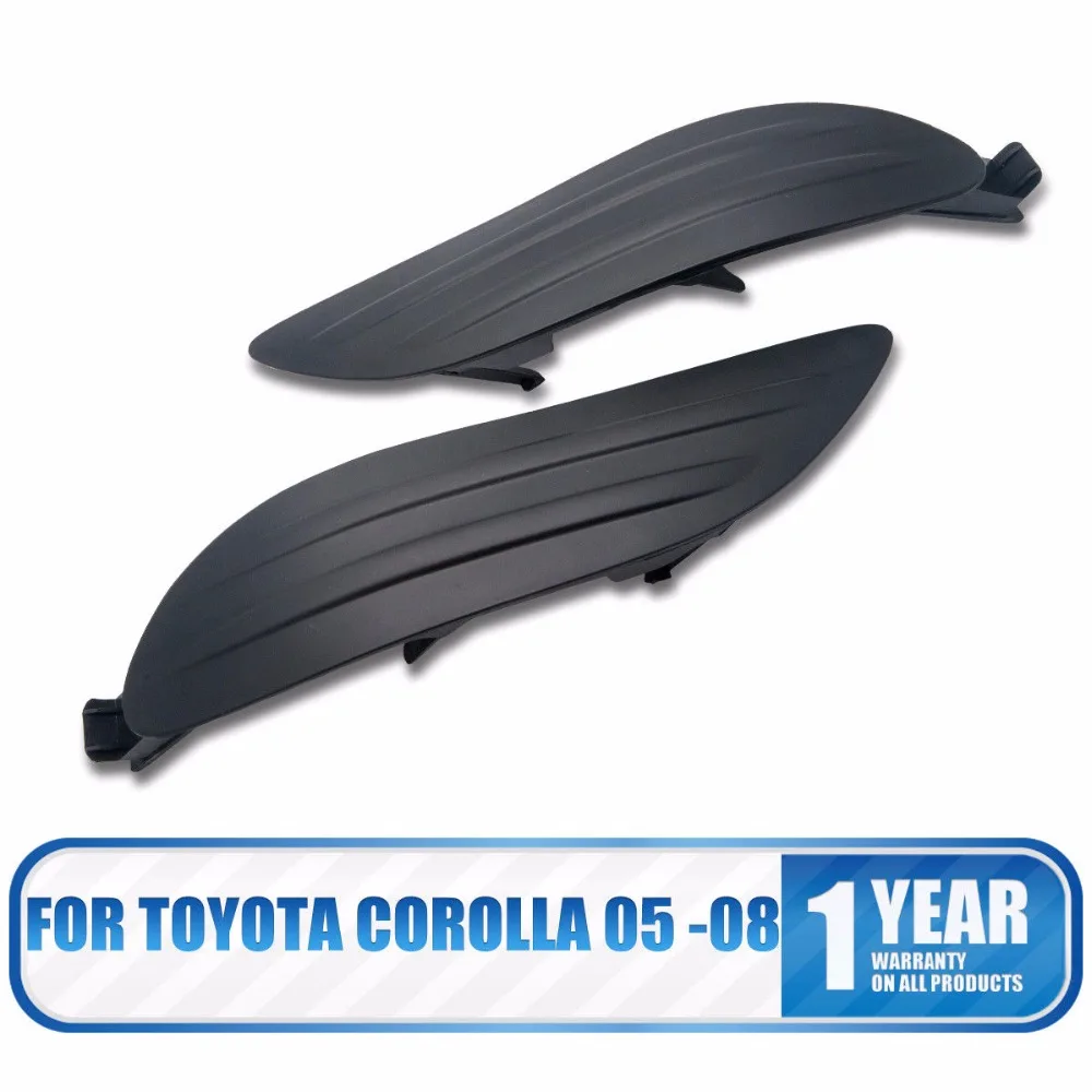 2 шт. пара для Toyota Corolla 2005-08 противотуманный светильник бампер крышка вставка RH LH рамка