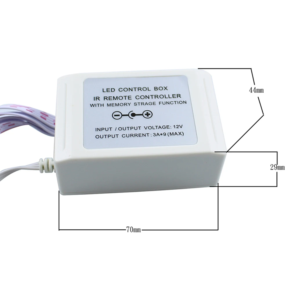 LEEDSUN светодиодный RGB контроллер DC12V IR 25 клавишный светильник пульт дистанционного