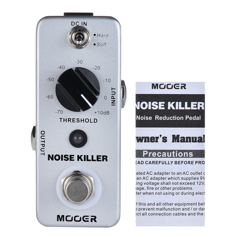 MOOER шумо-убийца мини подавление шума гитарный эффект педаль 2 режима настоящий