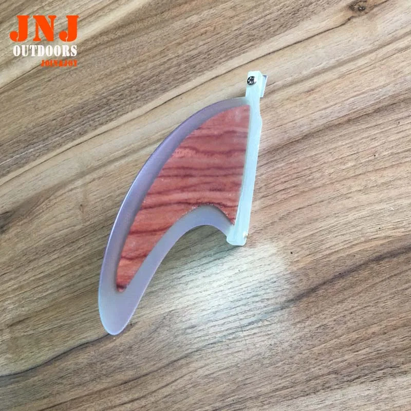 

2016 top selling 6" wooden sup stand up paddle board centre fin for padding and surfboard
