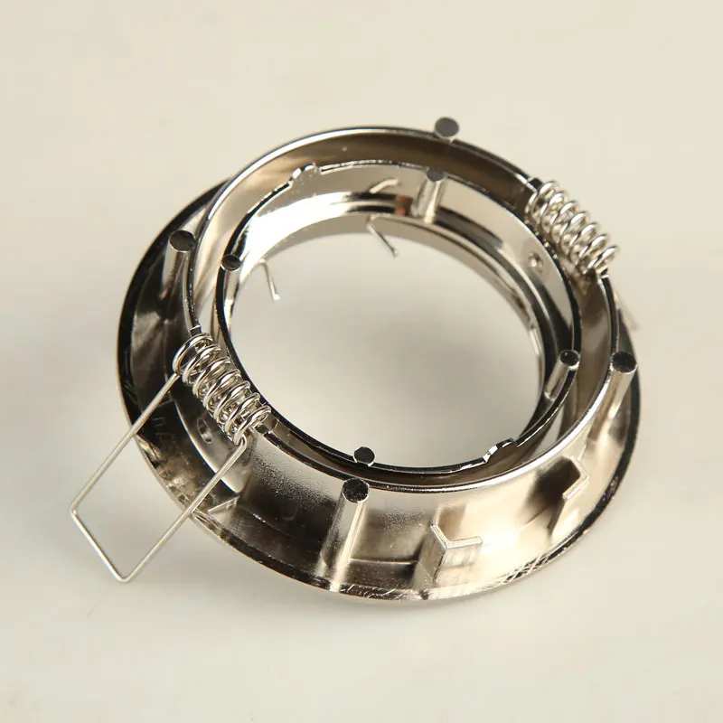 Современные круглые регулируемые хромированные потолочные светильники GU10 110В