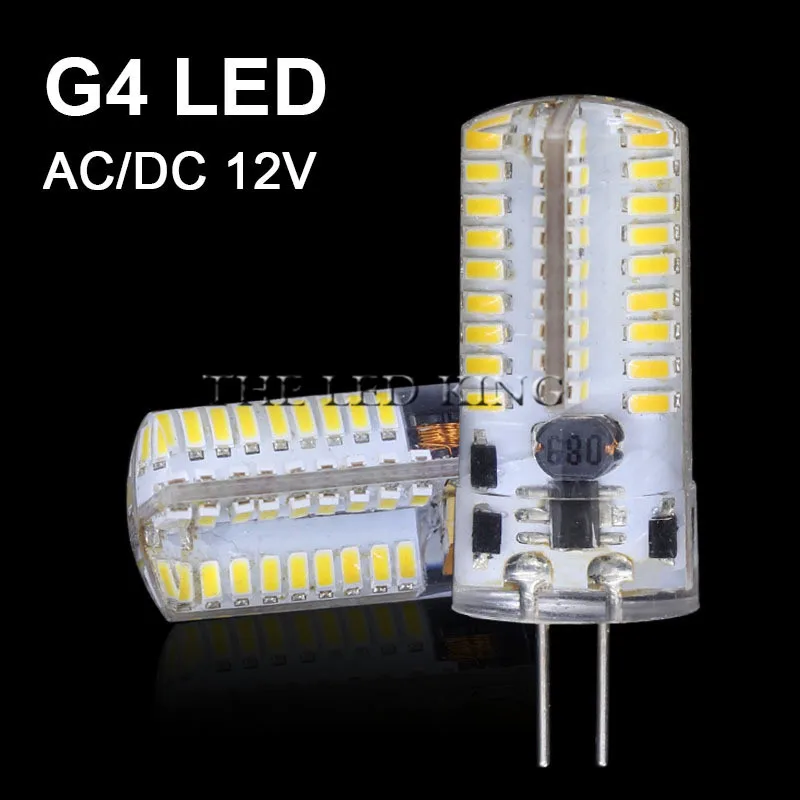 Лучшее качество G4 Светодиодный лампа SMD2835 3014 DC12V AC 220V 3 Вт 6 9 10 12 с регулируемой