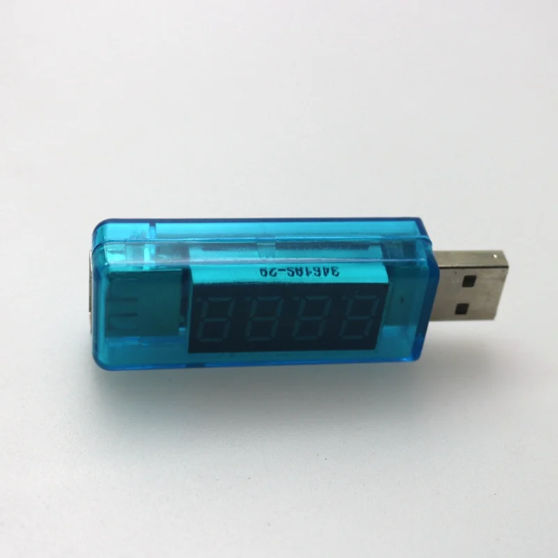 Мини Цифровое Зарядное устройство USB для телефона тестер постоянного напряжения